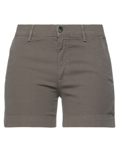 Kaos Jeans Woman Shorts & Bermuda Shorts Khaki Size 30 Cotton, Elastane In Beige