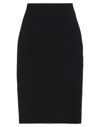 Max Mara Midi Skirts In Black