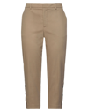 Pt Torino Cropped Pants In Khaki
