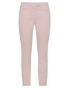 Dondup Woman Pants Pink Size 28 Cotton, Elastane