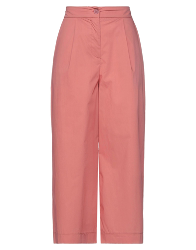 Vanessa Scott Cropped Pants In Pink