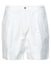 Be Able Man Shorts & Bermuda Shorts White Size 32 Cotton, Elastane