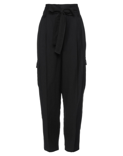 Twinset Pants In Black