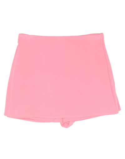 Valentino Garavani Woman Shorts & Bermuda Shorts Pink Size 4 Wool, Silk, Polyamide, Elastane