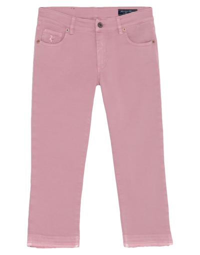 Avantgar Denim By European Culture Cropped Pants In Pink