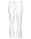 Dondup Cropped Pants In White
