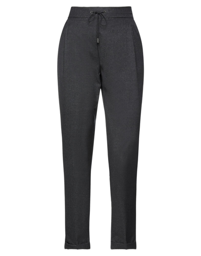 Fabiana Filippi Pants In Steel Grey