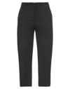 European Culture Cropped Pants In Black