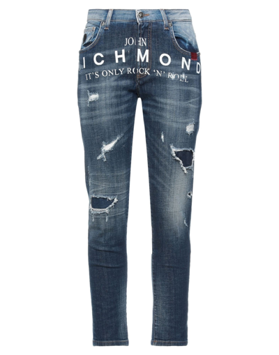 John Richmond Jeans Model Bensin Patti In Blue