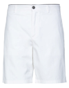 Department 5 Man Shorts & Bermuda Shorts White Size 29 Cotton, Elastane
