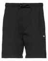 Dickies Man Shorts & Bermuda Shorts Black Size M Cotton