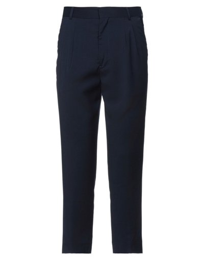 Mauro Grifoni Pants In Dark Blue