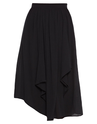 Isabel Marant Midi Skirts In Black