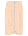 Patrizia Pepe Midi Skirts In Beige