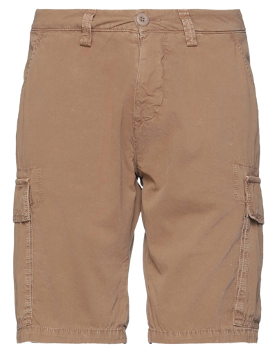 Modfitters Man Shorts & Bermuda Shorts Camel Size 30 Cotton In Beige