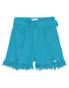 Gaelle Paris Denim Shorts In Blue
