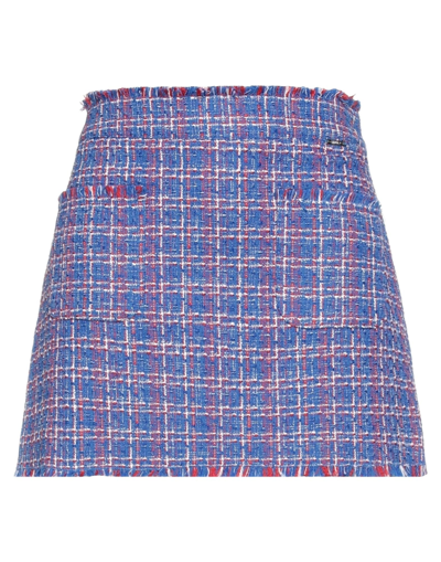 Liu •jo Mini Skirts In Blue