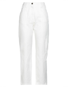 Alberta Ferretti Jeans In White