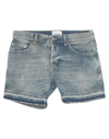 Dondup Denim Shorts In Blue