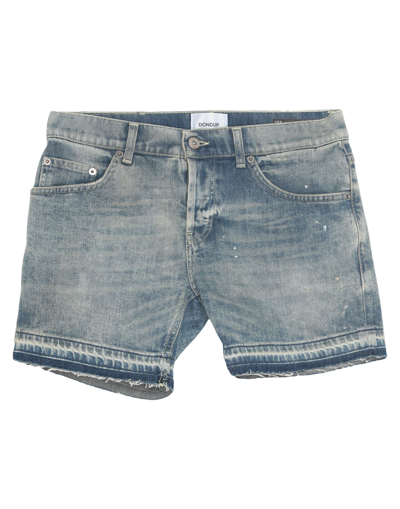 Dondup Denim Shorts In Blue