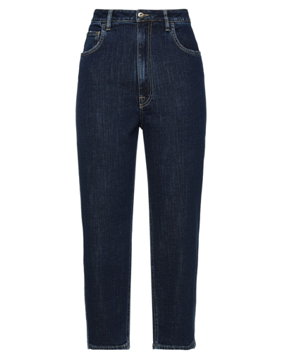 Cycle Denim Cropped In Blue