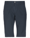 Grey Daniele Alessandrini Shorts & Bermuda Shorts In Dark Blue