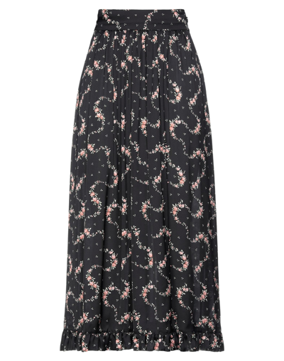 Rabanne Midi Skirts In Black