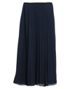 Peserico Long Skirts In Dark Blue
