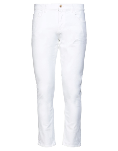 PENCE PENCE MAN PANTS WHITE SIZE 33 COTTON, ELASTANE,13658262IU 7