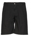 BE ABLE BE ABLE MAN SHORTS & BERMUDA SHORTS BLACK SIZE 29 COTTON, ELASTANE,13649042JW 8