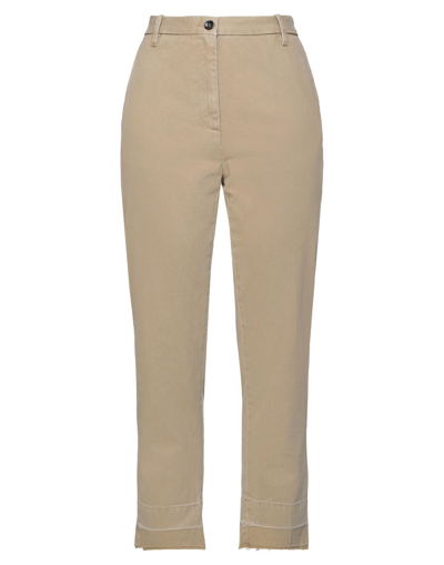 Nine:inthe:morning Nine In The Morning Woman Pants Beige Size 29 Cotton