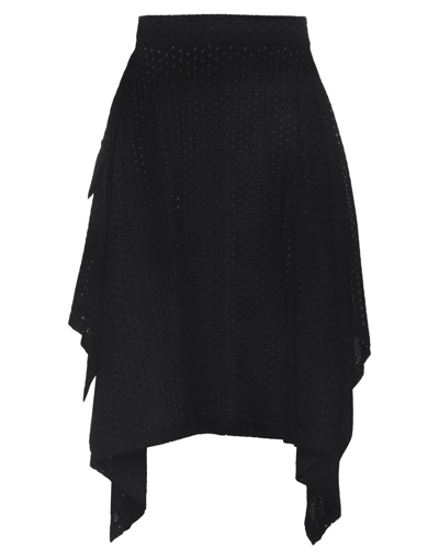 Akep Midi Skirts In Black