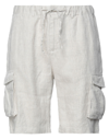 Sseinse Man Shorts & Bermuda Shorts Beige Size 30 Linen