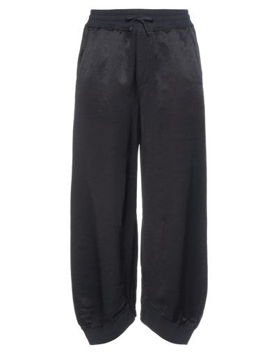 European Culture Cropped Pants In Blue