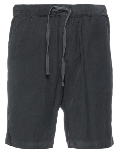 Modfitters Man Shorts & Bermuda Shorts Steel Grey Size Xl Cotton