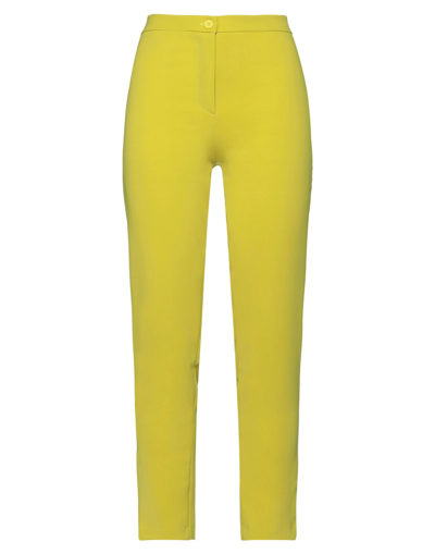 Mirella Matteini Pants In Acid Green