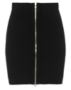 Balmain Mini Skirts In Black