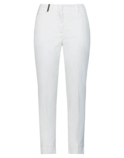 Peserico Pants In White