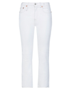 R13 WOMAN PANTS WHITE SIZE 30 COTTON, ELASTANE,13648623QE 3