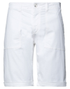 Sseinse Man Shorts & Bermuda Shorts Off White Size 40 Cotton, Elastane