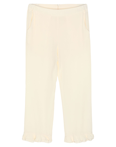 Semicouture Pants In White