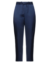 Semicouture Pants In Dark Blue
