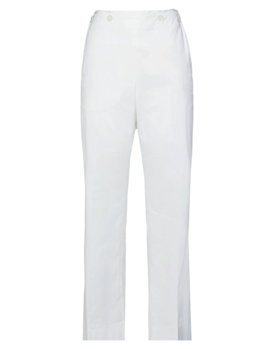 Maison Margiela Pants In White