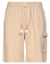 Mc2 Saint Barth Shorts & Bermuda Shorts In Beige