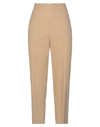Jucca Woman Pants Sand Size 8 Cotton In Beige