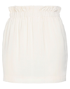 Vicolo Mini Skirts In White