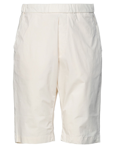 Barena Venezia Off-white Pavion Bermuda Shorts In Osso