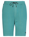 Pmds Premium Mood Denim Superior Man Shorts & Bermuda Shorts Green Size M Cotton