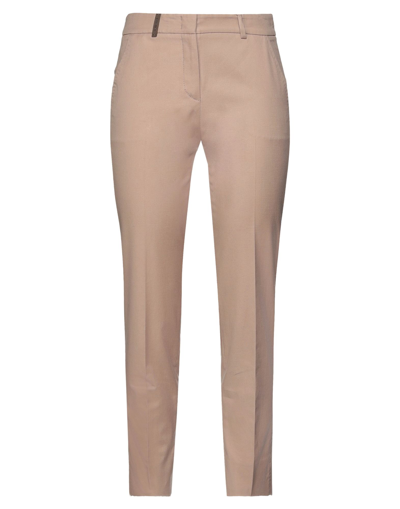 Peserico Pants In Beige