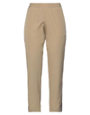 Nine:inthe:morning Nine In The Morning Woman Pants Camel Size 27 Viscose, Cotton In Beige